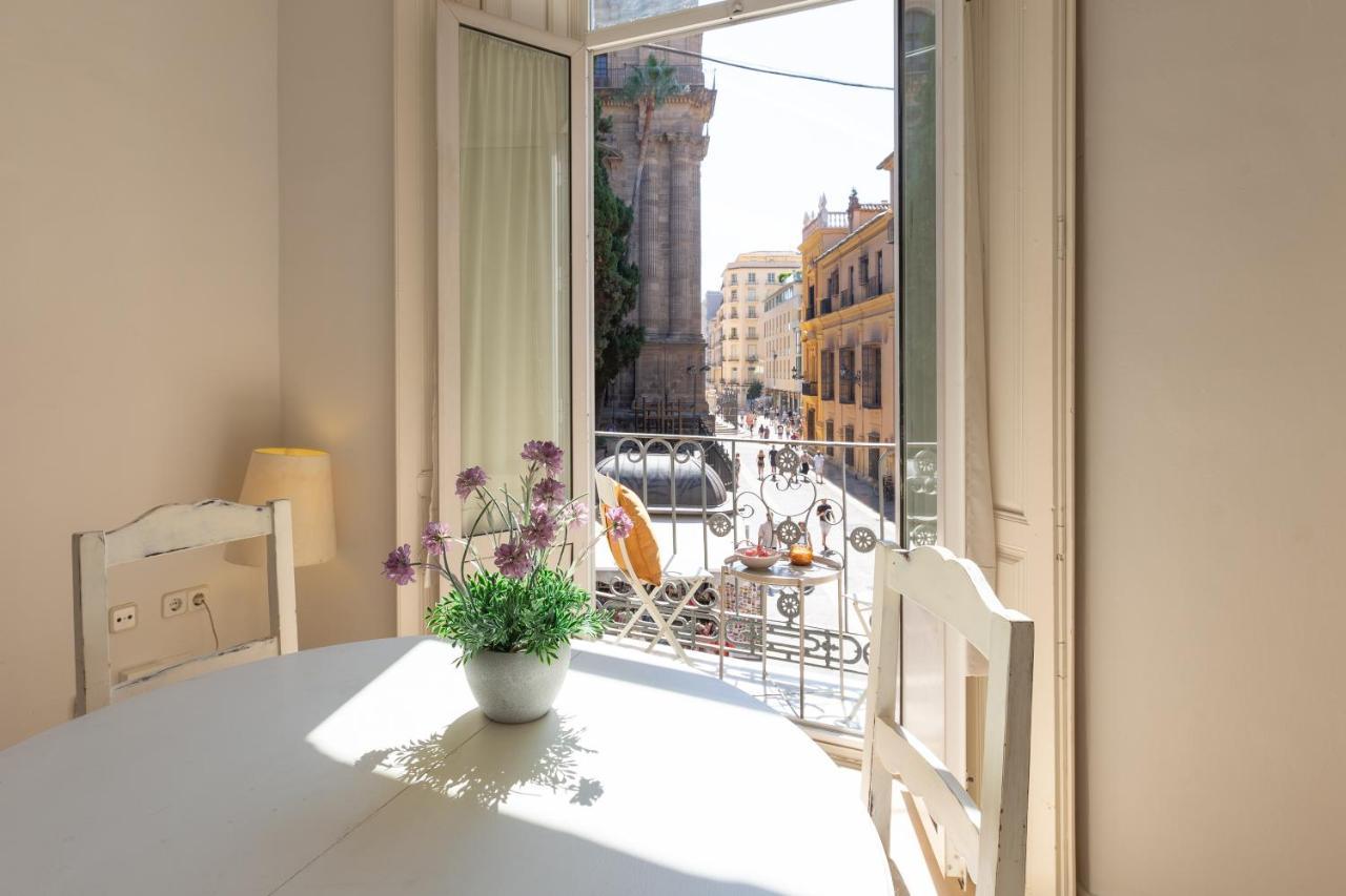 Luminoso Apartamento De Dos Habitaciones Con Vistas A Las Catedral Малага Экстерьер фото
